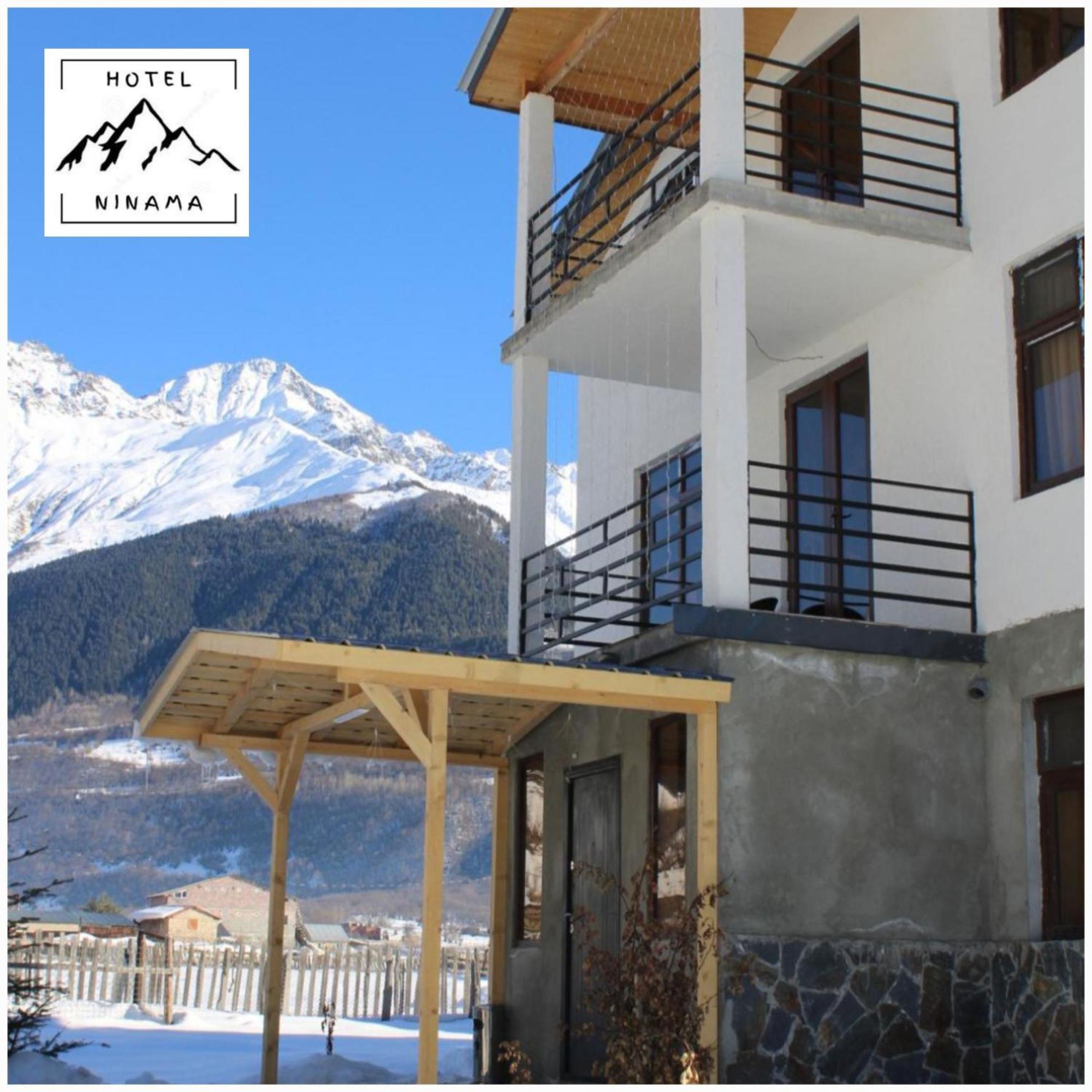Ninama Hotel Mestia Bagian luar foto