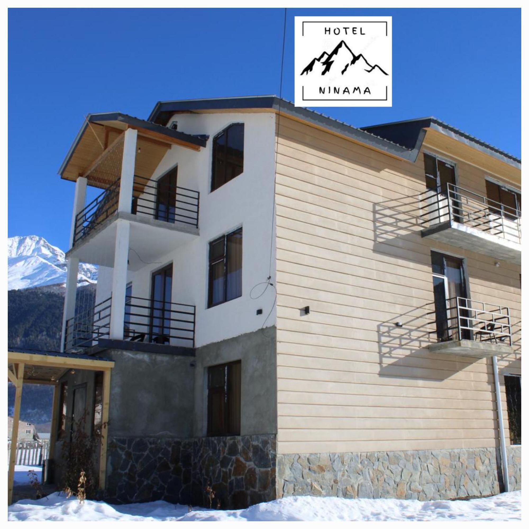 Ninama Hotel Mestia Bagian luar foto
